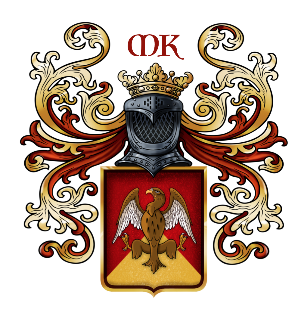 Das Wappen der von Falkensteins